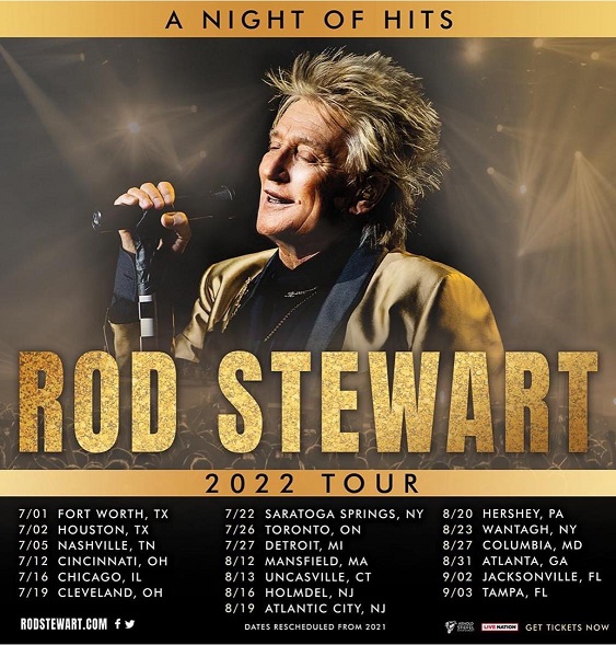 Rod tour update – SMILER Rod Stewart fanclub