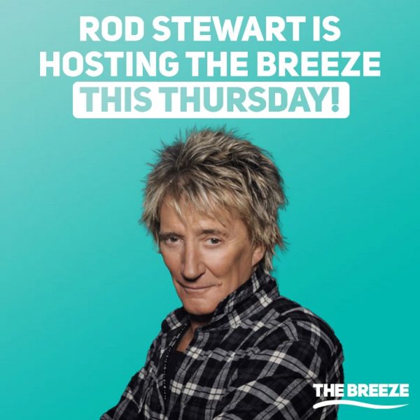 Rod Hosts The Breeze NZ – SMILER Rod Stewart fanclub